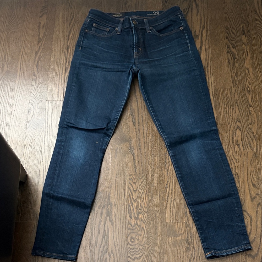 J. Crew Indigo “Toothpick” Jeans